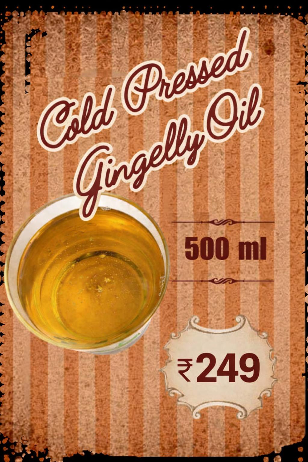 Cold Pressed Gingelly Oil 500 ml